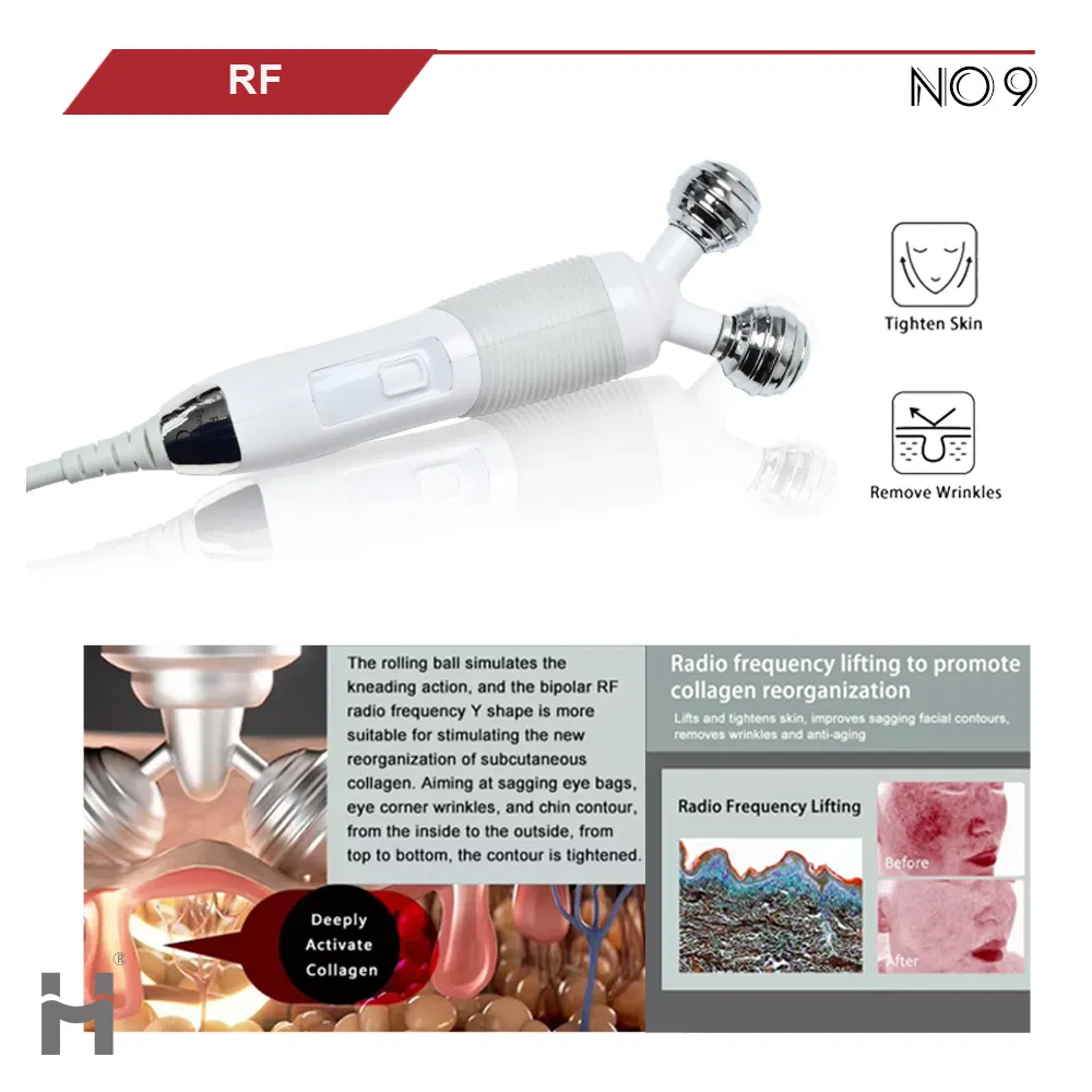 9 in 1 IPL Skin Rejuvenation Tattoo Removal Hifu Microneedling RF Diode Laser Hair Removal Multi-Functional Beauty Machine