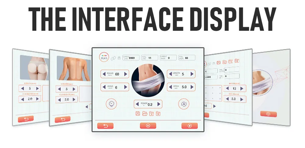 Focused Ultrasound Transducer 12D/7D machine Hifu Skin Tightening Machine