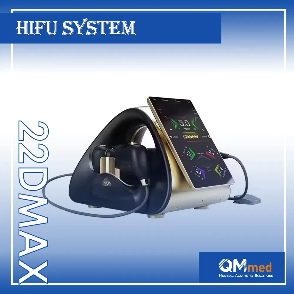 Latest 2 in 1 Non-Invasive Hifu 22D Max Machine Max Dual-Control Hifu Face Lifting Portable Hifu Body Shaping Wrinkle Remover MP Line Hifu Machine 13D 18d Hifu