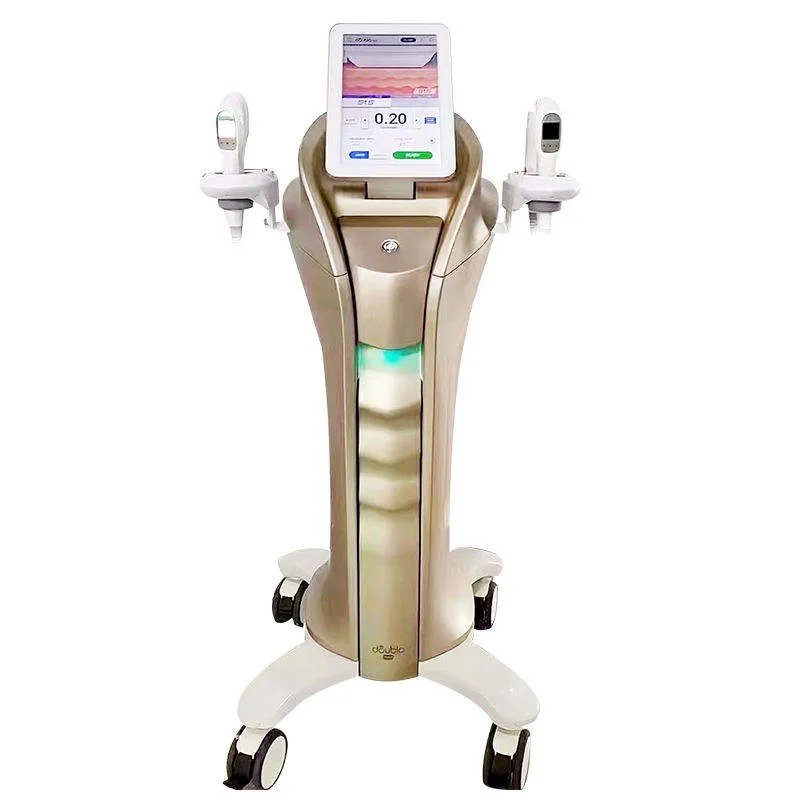 New Technology 2023 Skin Lifting Radio Frequency Skin Tightening New Doublo Gold Hifu Machine Korea with Vmax RF Mfu Face Lift 10d Hifu