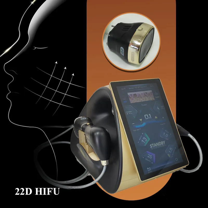 Newest 22D Max Hifu Dual System RF Wrinkle Removal Machine Facial