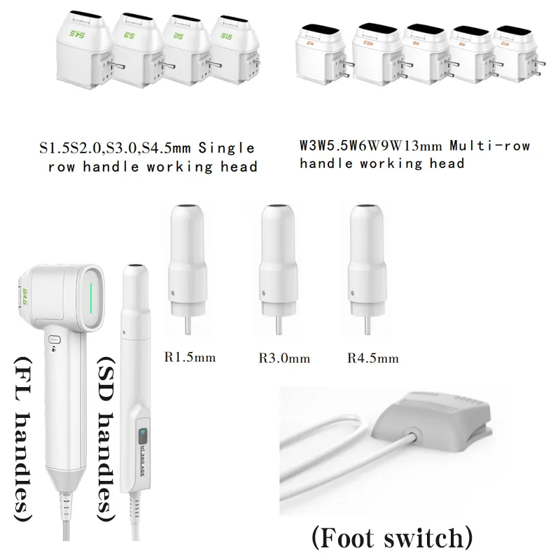 Portable Model 8d Hifu Face Machine Vmax Skin Tightening with 12 Lines