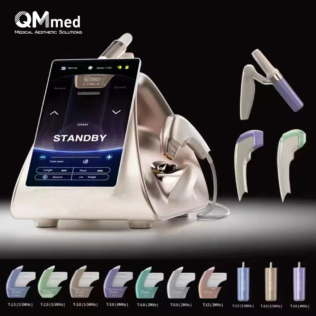 Professional 3 in 1 Anti-Aging Skin Tightening Machine Wrinkle Remover Machine Painless Beauty Salon Beauty Device Ultrasound Skin Face Lifting Hifu Device