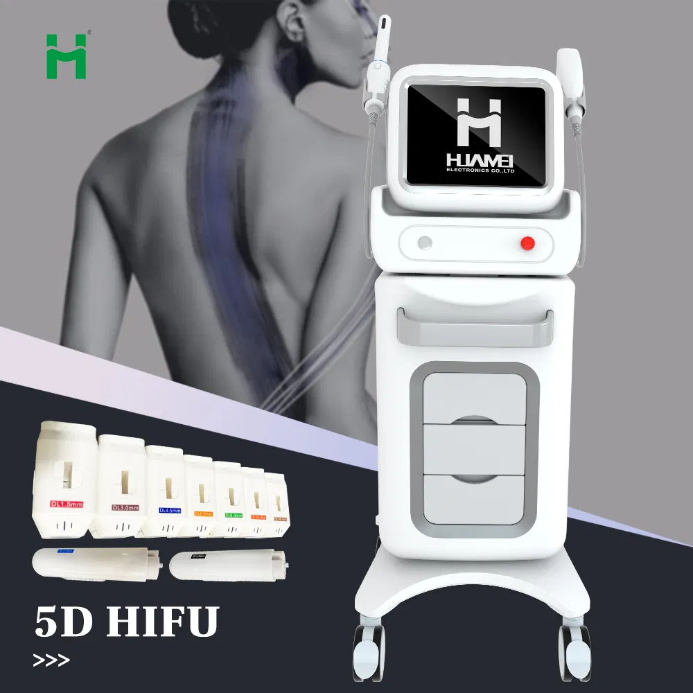 Professional Ultrasound Hifu Machine for Body Slimming Skin Tightening Anit-Aging Face Lifting