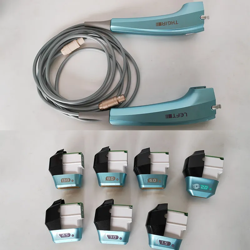 Skin Tightening Hifu Machine with 7 Cartridges for Face Lifting