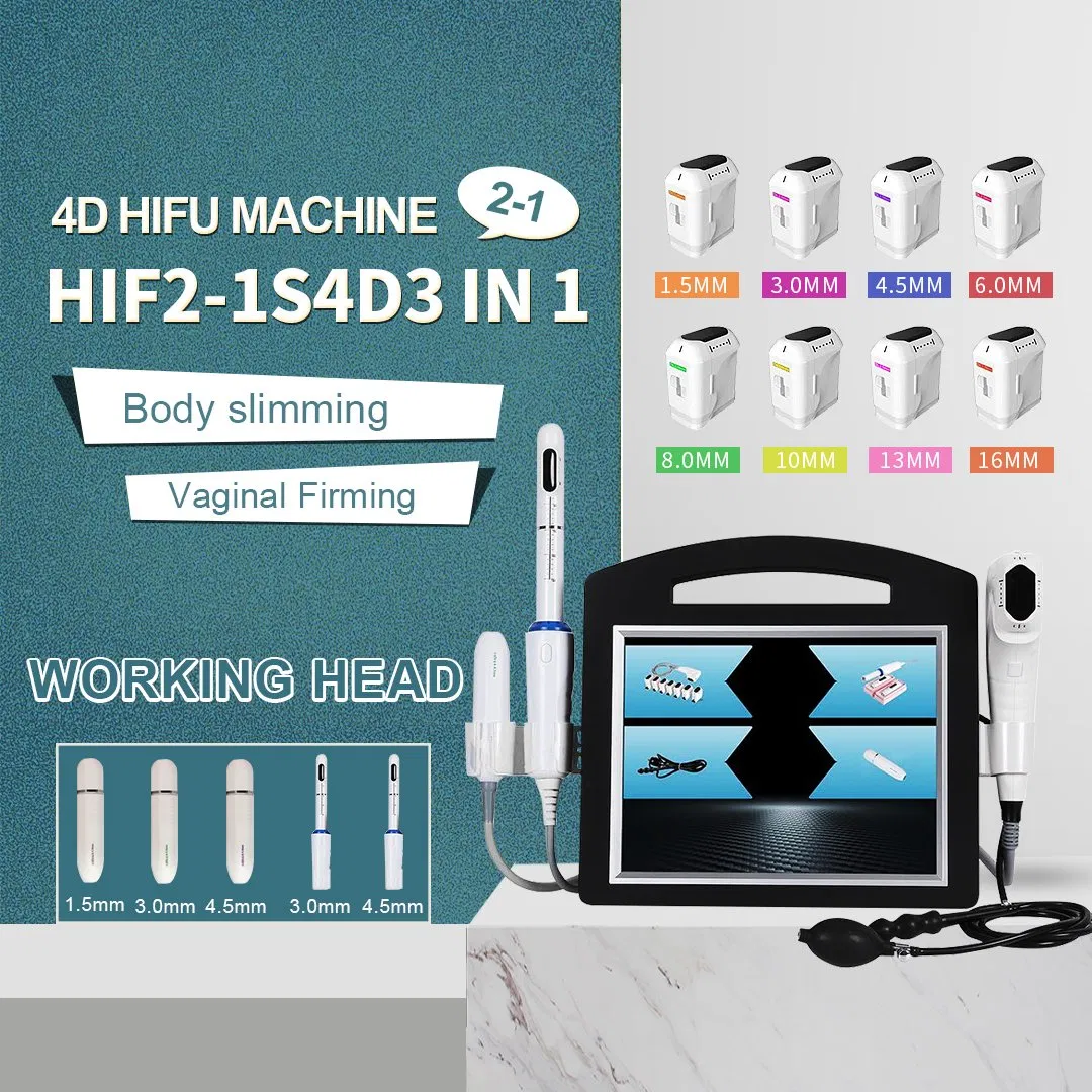 Wholesale Price 4D Hifu Vmax Hifu Vaginal 3 in 1 Machine